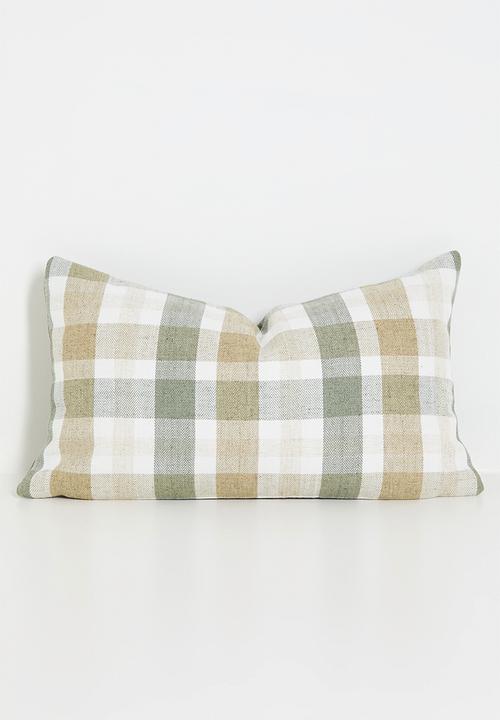 Jade Traveller cushion cover - Green