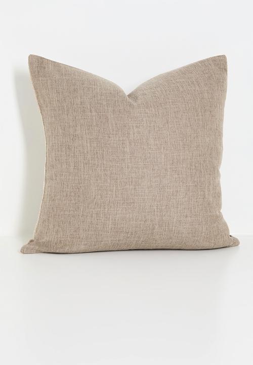 Hertex Fabrics - Wilderness dukkah cushion cover - natural