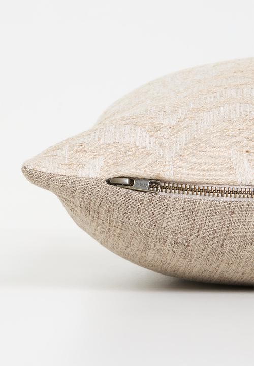 Hertex Fabrics - Wilderness dukkah cushion cover - natural