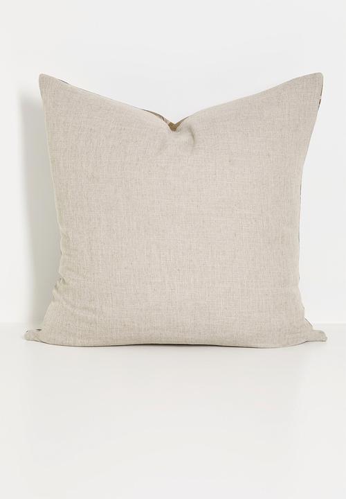 Hertex Fabrics - Morocco Sahara cushion cover - brown