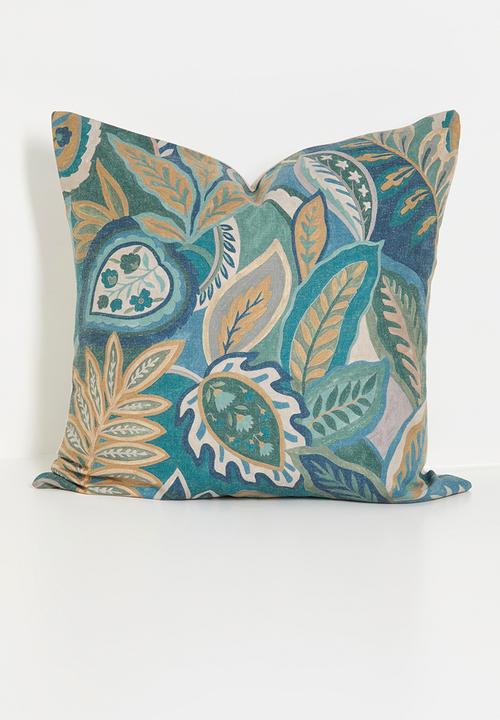 Morocco Oasis cushion cover - green