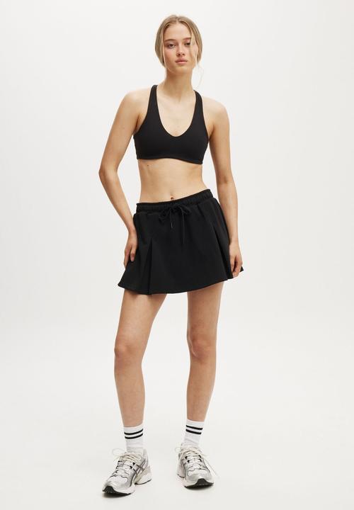 Cotton On - Lifestyle Pleat Skirt - Black