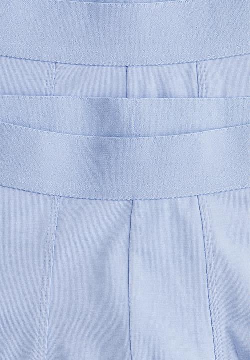 H&M - 3-Pack short trunks with lycra® - light blue