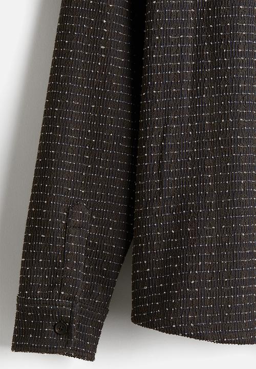 H&M - Regular fit jersey shirt - dark grey