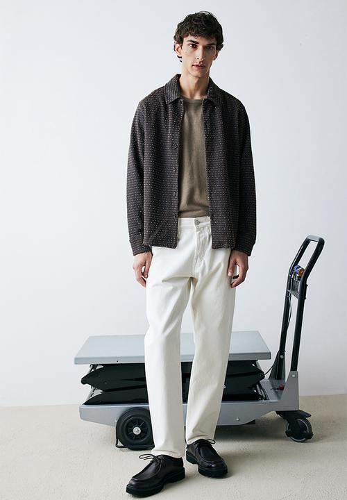 H&M - Regular fit jersey shirt - dark grey