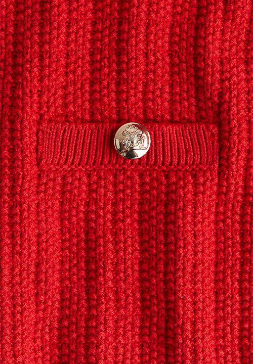 H&M - Moss-knit jumper - red