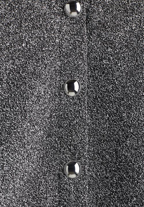 H&M - Shoulder-pad cardigan - black marl 