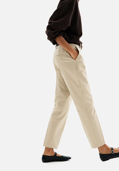 H&M - Cigarette trousers - beige