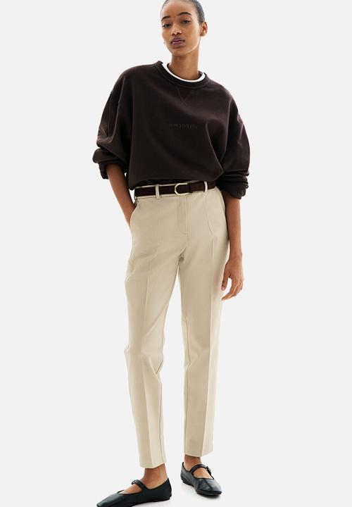 H&M - Cigarette trousers - beige