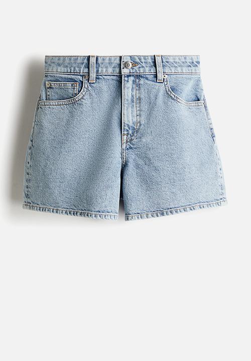 H&M - Denim shorts - light denim blue