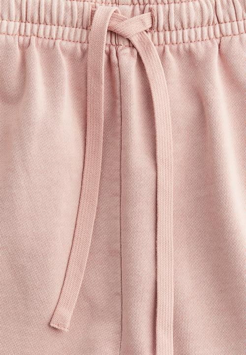 H&M - Washed cotton sweatshorts - dusty pink