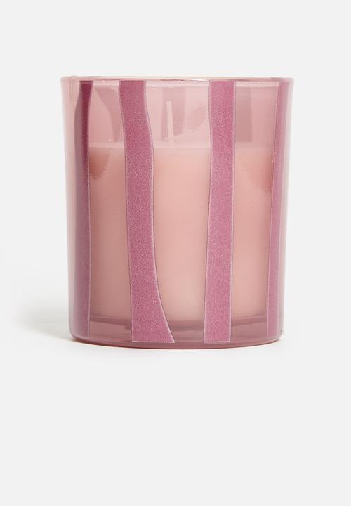 Candle in Glass - Pink 