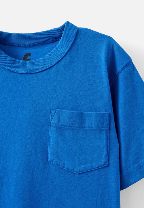 Cotton On - The Essential Short Sleeve Tee - Harbour Blue