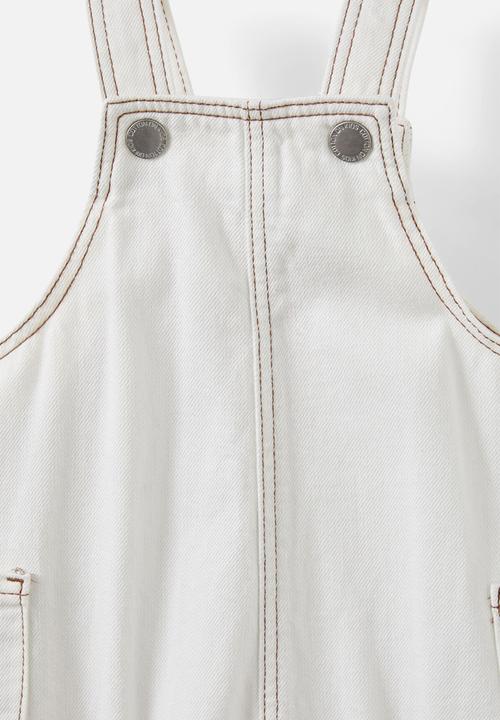 Cotton On - Kairo denim overall - ecru