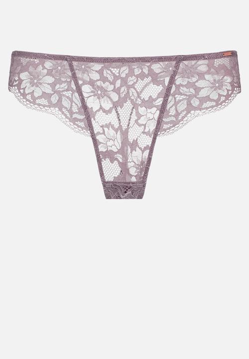 DORINA - Plus Ellie string - beige