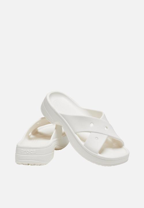 Crocs - Cl omens cross strap - chalk