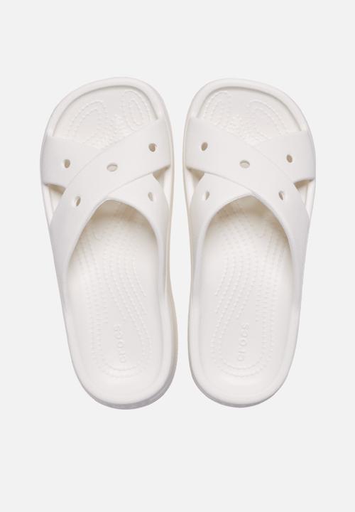 Crocs - Cl omens cross strap - chalk