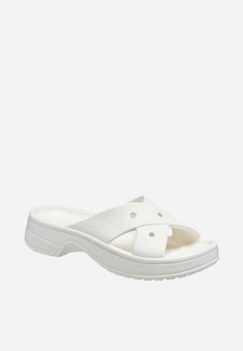 Crocs - Cl omens cross strap - chalk