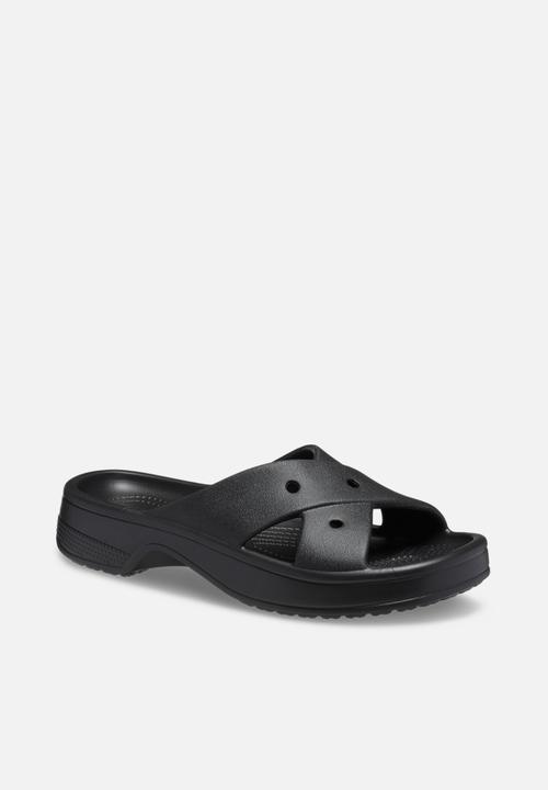 Crocs - Cl omens cross strap - black