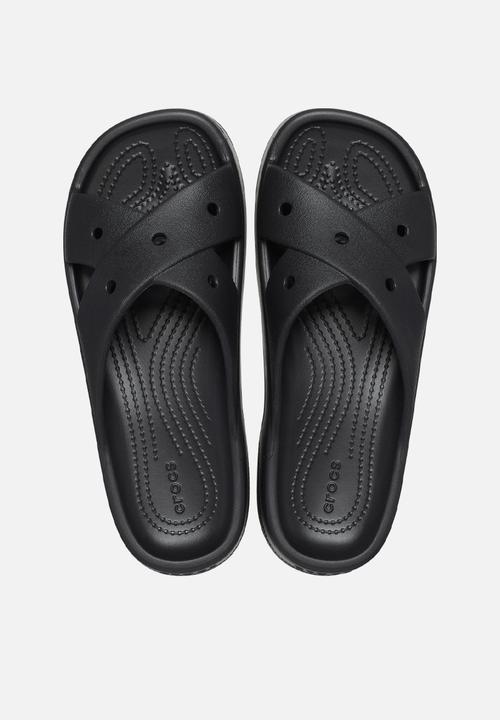 Crocs - Cl omens cross strap - black
