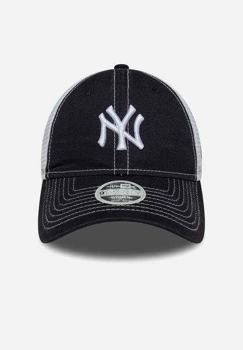 New Era -  Washed 9twenty® new york yankees trucker-navy