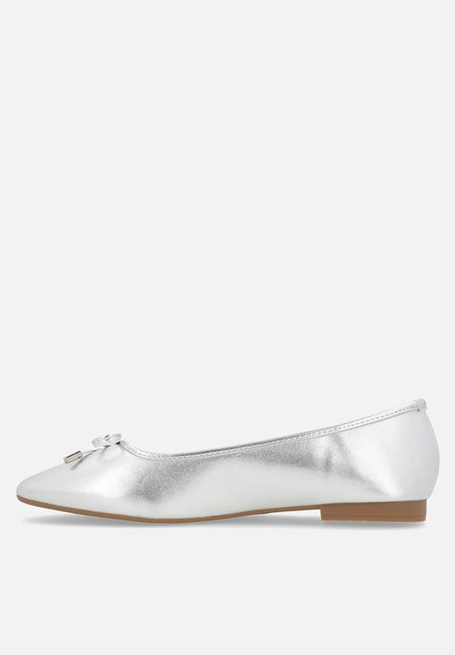 Miss Black - Lavani 1 ballerina pump - silver