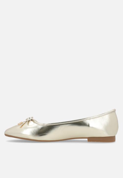 Miss Black - Lavani 1 ballerina pump - gold