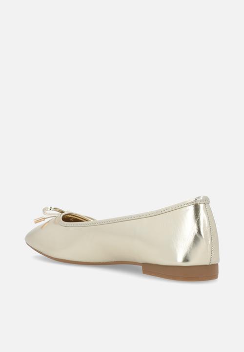 Miss Black - Lavani 1 ballerina pump - gold