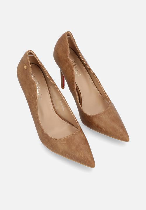 Miss Black - Lola 23 court heel - tan