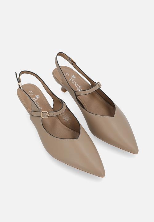 Butterfly Feet - Leora 1 heel - taupe