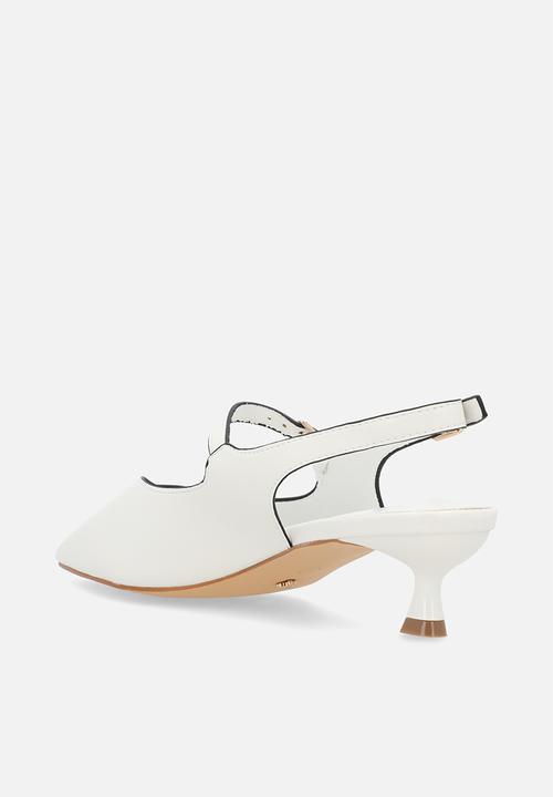Butterfly Feet - Leora 1 heel - white