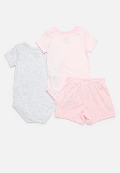 Nike - Nike 3pc short set - pink foam heather
