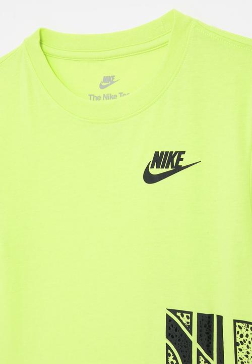Nike - Nike s/s tee - lt lemon twist