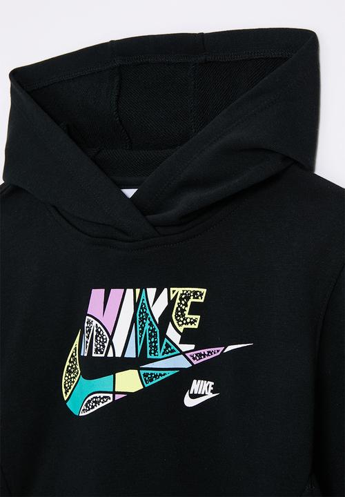 Nike - Nike pull-over hoody - black