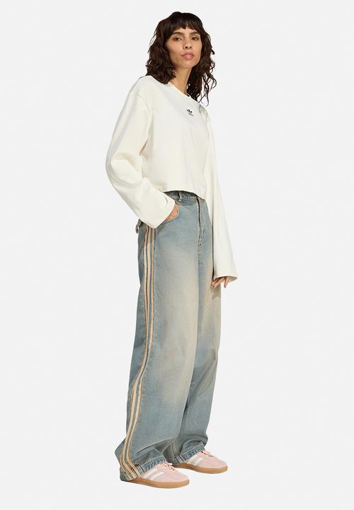 adidas Originals - P Ess Denim Pnt - Blue