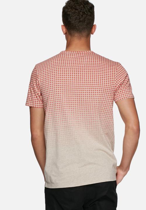 Ben Sherman - Gingham ombre tee