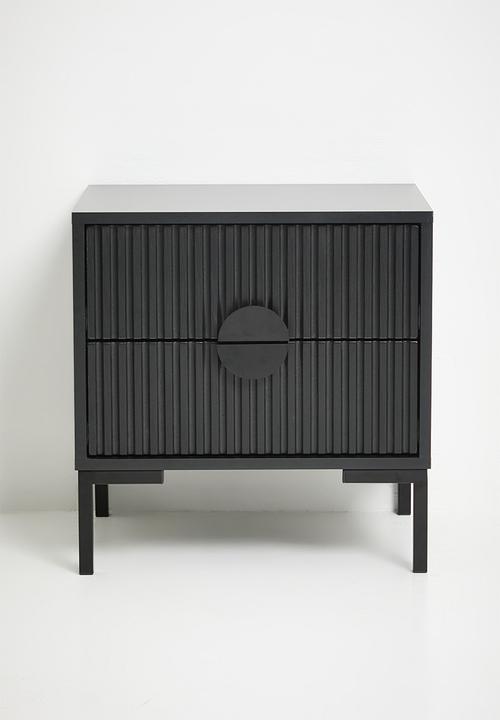 Me&Co - Optima Bedside Table - Black