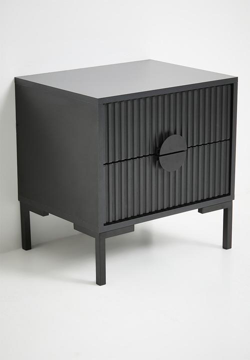 Me&Co - Optima Bedside Table - Black