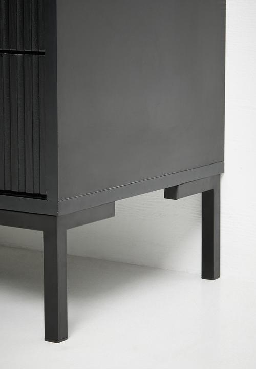 Me&Co - Optima Bedside Table - Black