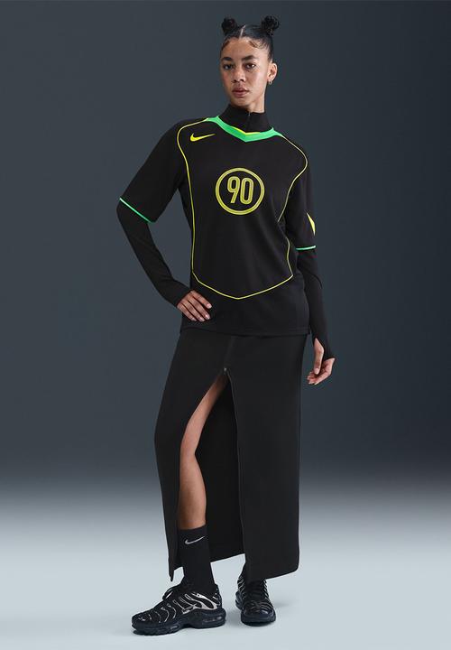 Nike - Total 90 Energy Dri-FIT Soccer Jersey - Black/Green Spark/Opti Yellow