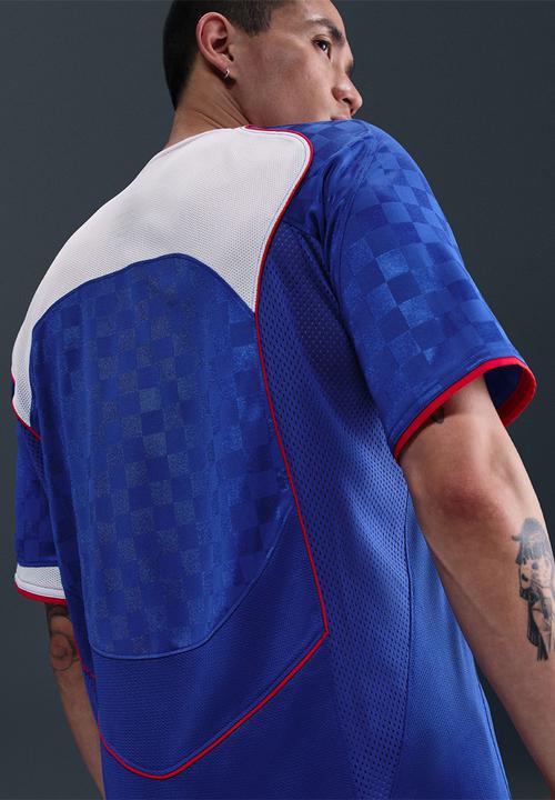 Nike - Total 90 Energy Dri-FIT Jersey- - Game Royal/White/Sport Red/White