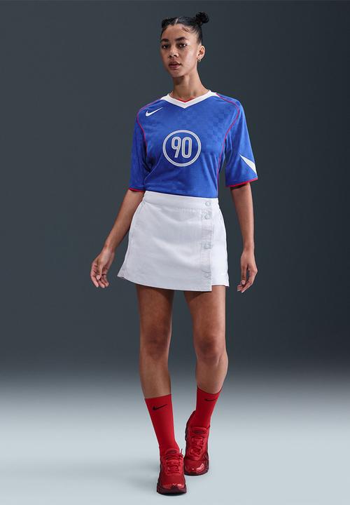Nike - Total 90 Energy Dri-FIT Jersey- - Game Royal/White/Sport Red/White