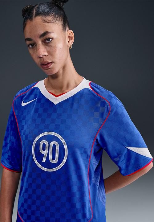 Nike - Total 90 Energy Dri-FIT Jersey- - Game Royal/White/Sport Red/White