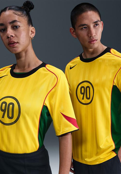 Nike Df T90 Energy Jsy 6 - Tour Yellow/Black/Sport Red/Black