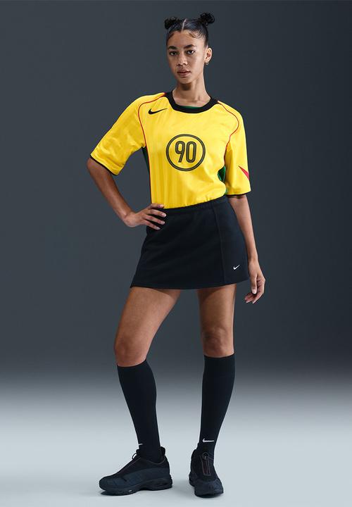 nike dress yellow and black