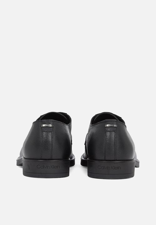 Calvin Klein - Flex Dress Derby Apron - Black Leather