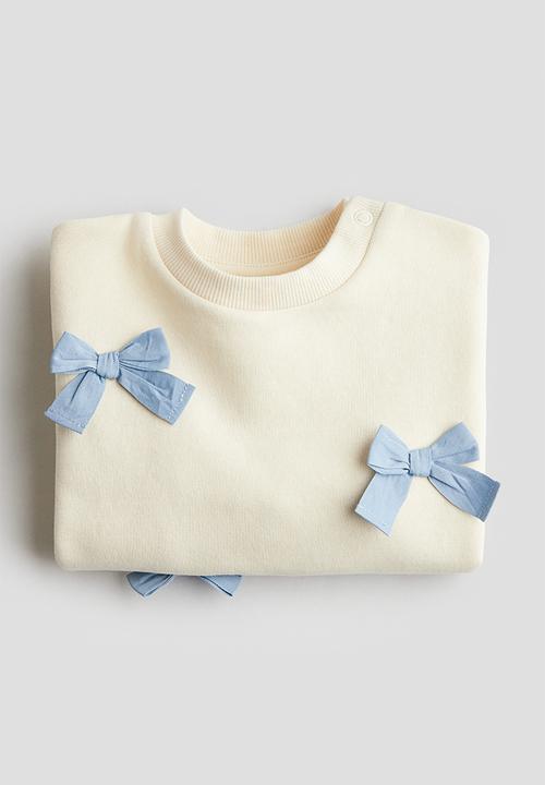 H&M - Sweatshirt - white bows