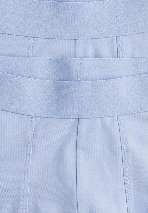 H&M - 3-Pack mid trunks with lycra® - light blue