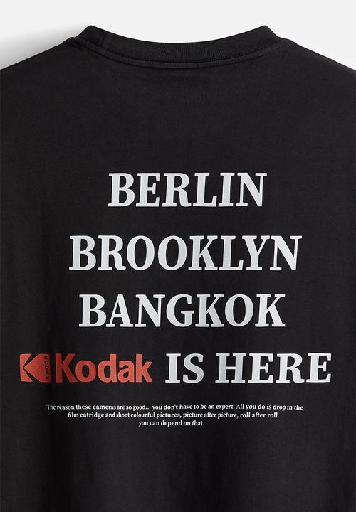 Loose fit t-shirt - black/kodak - 0972640113