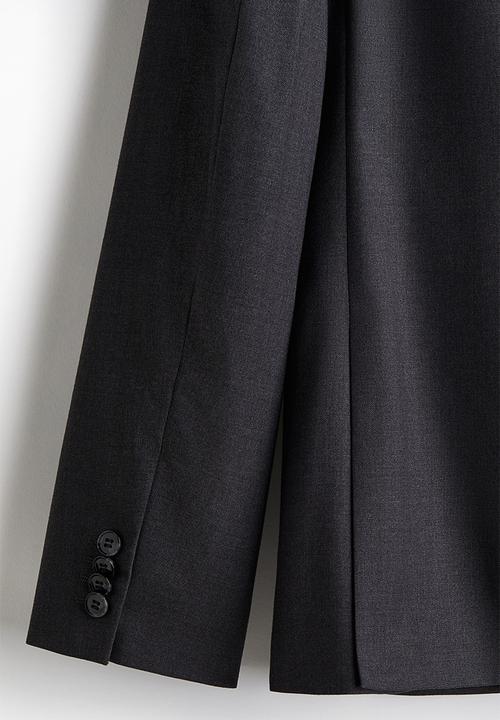 H&M - Slim fit jacket - dark grey